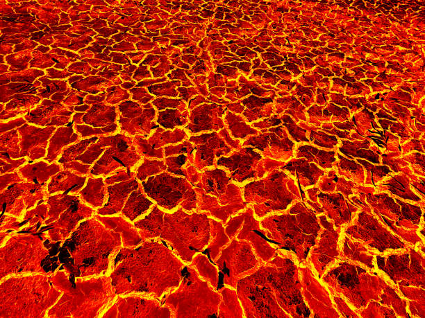 istock The surface of the lava. background 1164041254