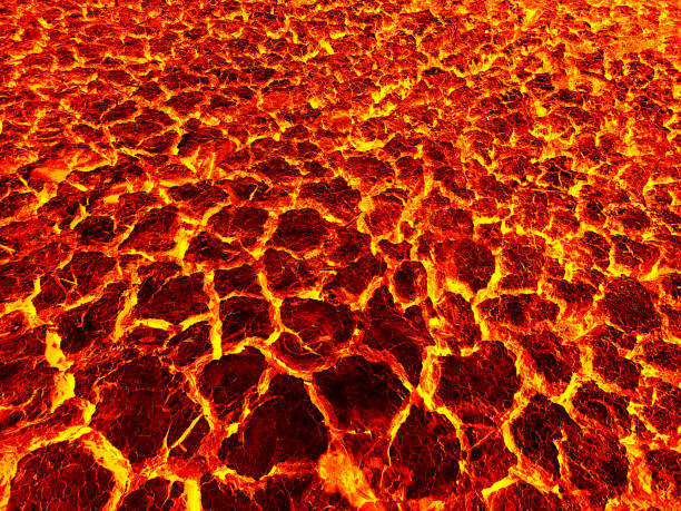 istock The surface of the lava. background 1164041652