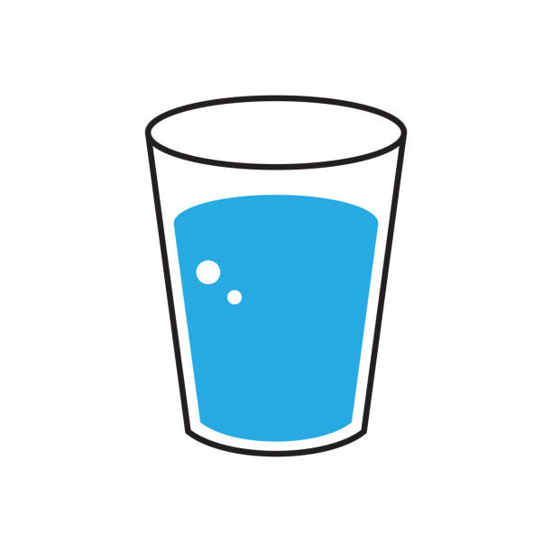 Vaso De Agua Vectores Libres de Derechos - iStock Vaso De Agua Vectores Libres de Derechos - iStock