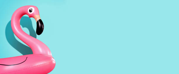istock Giant inflatable flamingo 1164050456