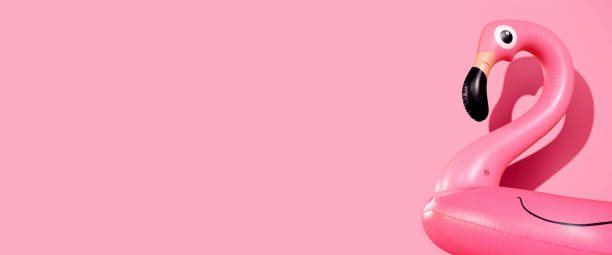 istock Giant inflatable flamingo 1164050460