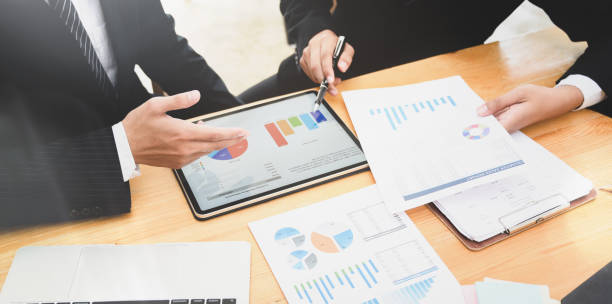 istock Business team analysing their strategy 1164059279
