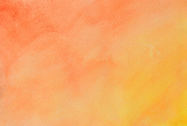 istock Abstract background by hand drawn brown with orange and yellow  liquid drip 1164062008