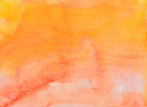 istock Abstract background by hand drawn brown with orange and yellow  liquid drip 1164062043