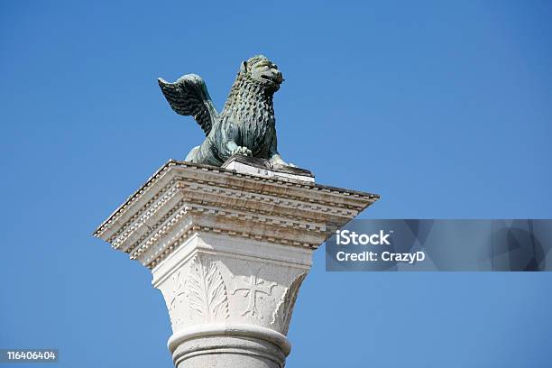 Leão De Veneza - Fotografias de stock e mais imagens de Ao Ar Livre - Ao Ar Livre, Azul, Coluna arquitetónica