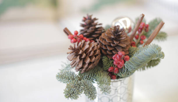 istock Close up Decorate in Jar Theme Christmas Day on Table 1164064872