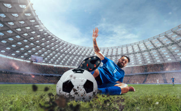 SOCCER Soccer stadium playing field grass fifa world cup stock pictures, royalty-free photos & images