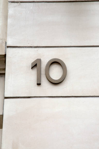 istock Number Ten Figure on Building 1164095723