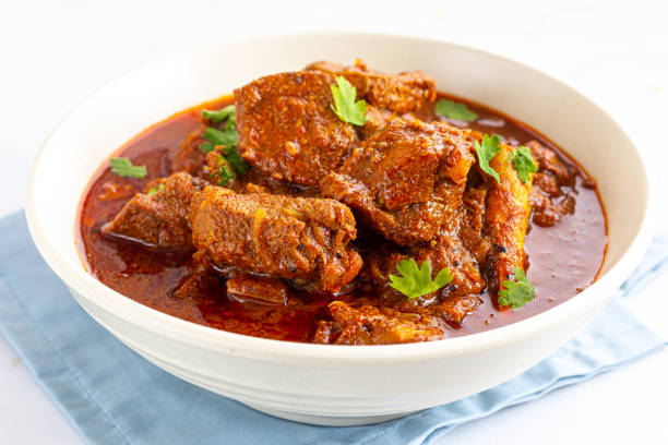 istock Spicy Indian Lamb Curry Close-Up 1164095805