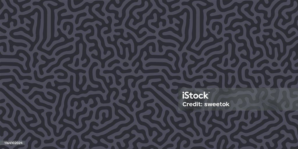 Seamless Wavy Organic Noise Diffusion Pattern Vector Illustration Stock ...