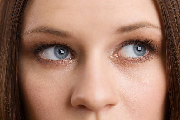 istock Woman face close-up 116410232