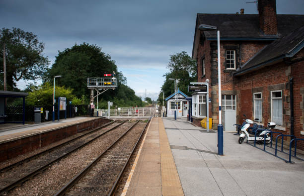 istock Cattal railway station early one morning 1164104215