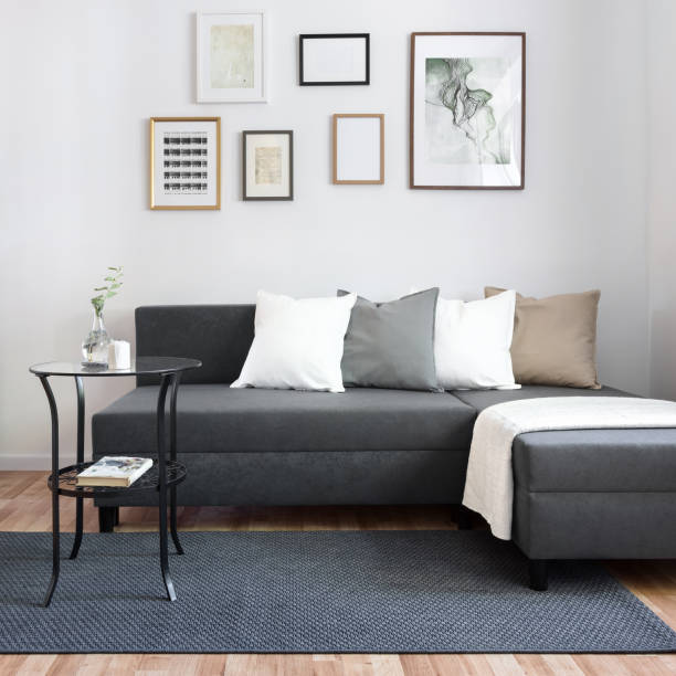 istock Contemporary living room with sofa 1164104484