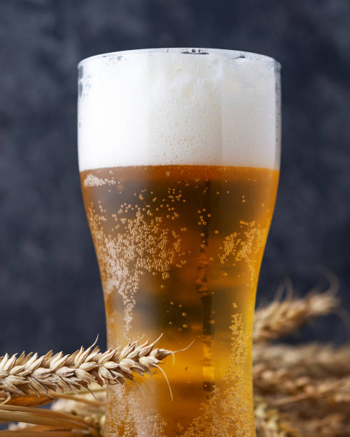 istock A glass of beer against a dark wall 1164105852