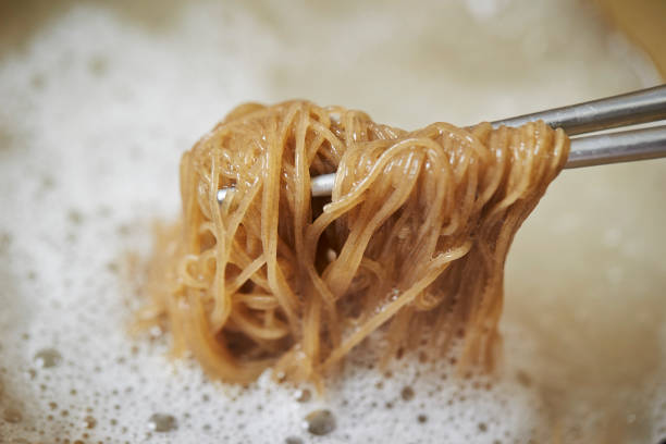istock Korean instant naengmyeon noodle 1164108266