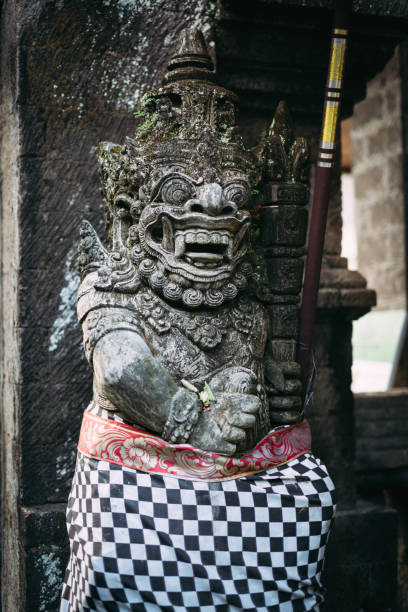 istock Stone Statue in the Balinese Temple 1164108950