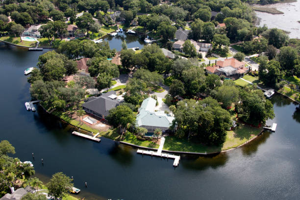 istock Aerial living in Florida 1164112672