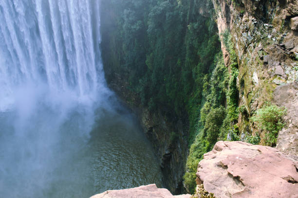 Purwa Waterfall in Rewa District, Madhya Pradesh, India
