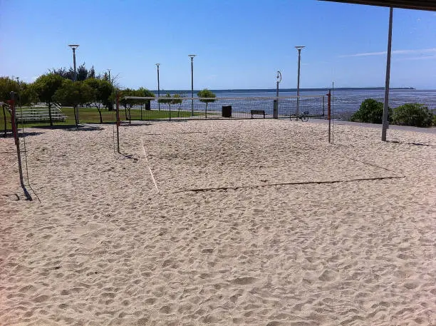 Photo of Beach volleyball court in Cairns, Australia