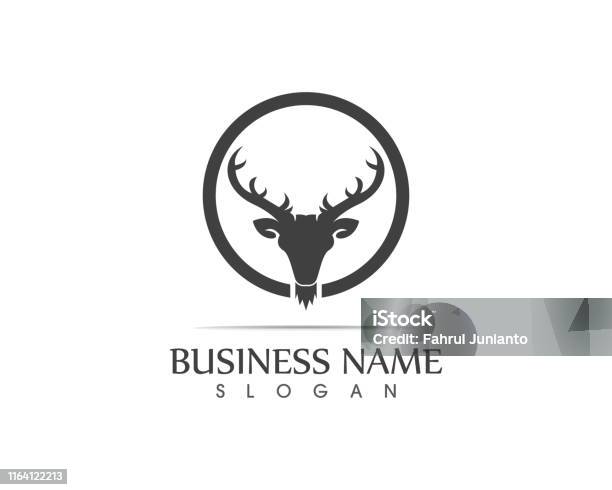 Disen Logo Rusa Vector Templat Desain Logo Siluet Kepala Rusa Ilustrasi Stok - Unduh Gambar ...