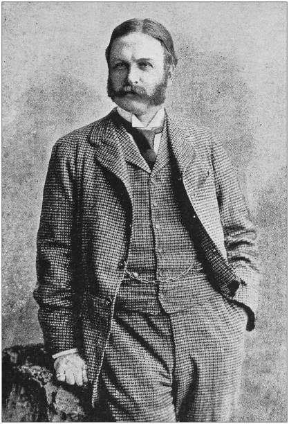istock Antique photo: Portrait of man, Edward Ponsonby 1164122281