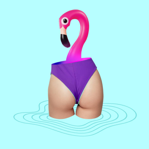 istock Modern design. Contemporary art collage. 1164122363