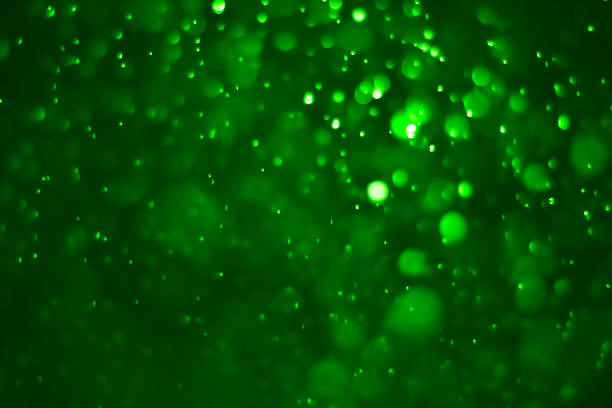 istock bokeh green ufo abstract background - pictures 1164124154