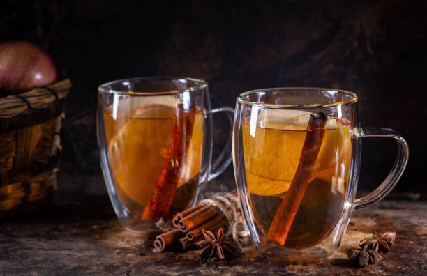 istock Glass of Apple Cider 1164125471