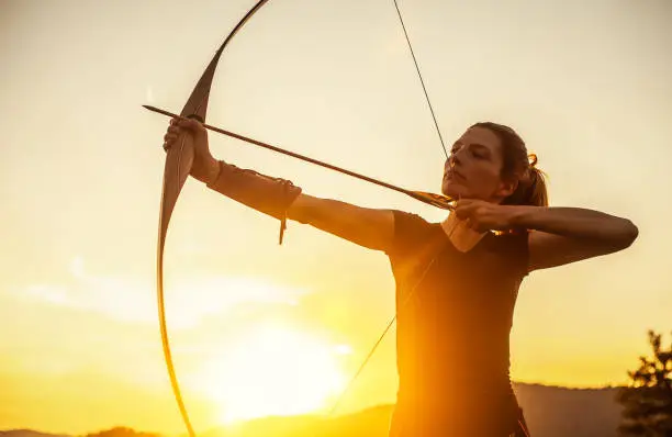 Photo of Woman Aiming In Archery