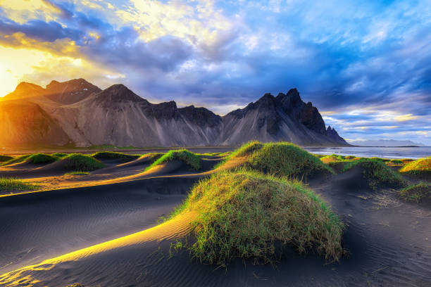 istock Stokksnes cape in Iceland 1164139891
