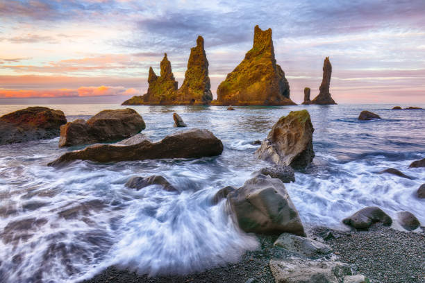 istock Black beach Reynisfjara 1164140569