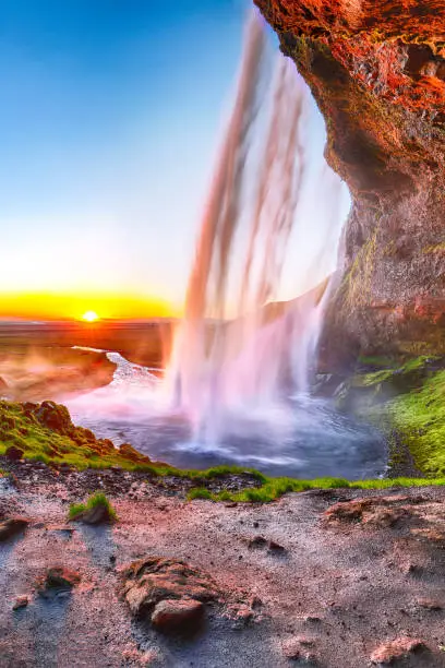 Photo of Beautiful  Seljalandsfoss waterfall