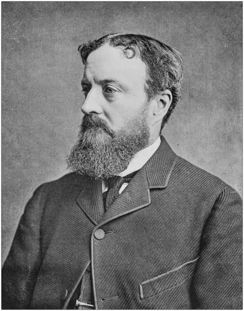 istock Antique photo: Portrait of man, Hon Sir Michael Edward Hicks-Beach 1164143839
