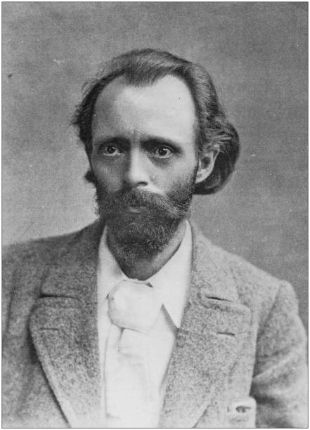 istock Antique photo: Portrait of man, Hall Caine 1164151104