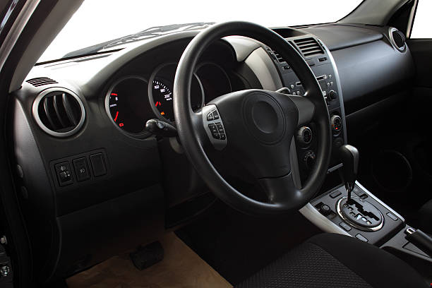 istock Interior of a car, driver's seat 116415427