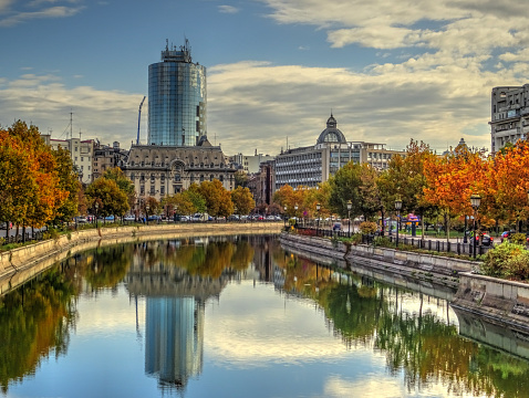 Bucharest in autumn, Romania