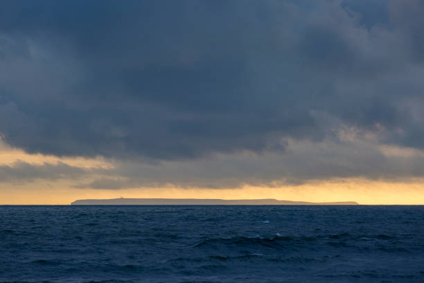istock View of Lundy Island from North Devon, UK 1164154687