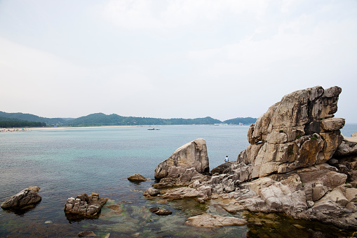 Gonghyeonjin beach in Goseong-gun, South Korea.