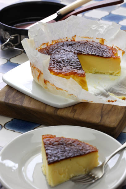 istock homemade basque burnt cheesecake 1164157365