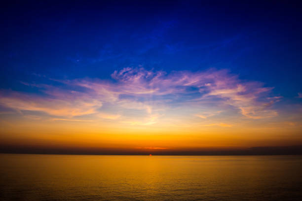 istock Colorful sunset in the Mediterranean sea 1164171574