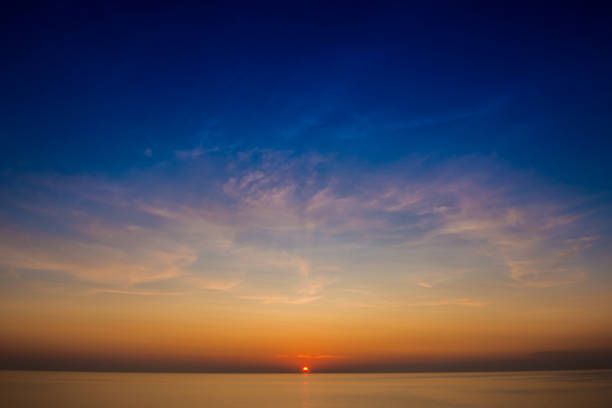 istock Colorful sunset in the Mediterranean sea 1164172467