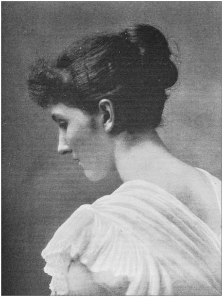 istock Antique photo: Portrait of woman 1164173766