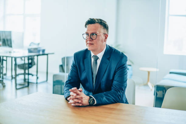 istock Mature businessman in the office 1164179737