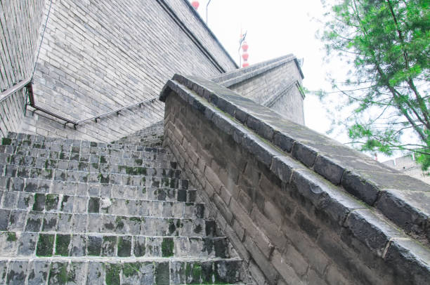 istock Xian wall steps china travel 1164182764