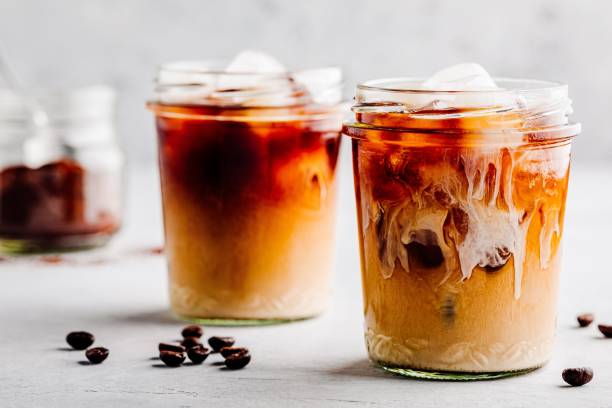 istock Iced Coffee with Vanilla Cardamom Almond Milk 1164184080