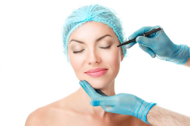 istock Beautiful Woman after Plastic Surgery Operation Cosmetology 1164187618