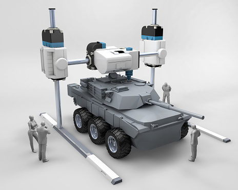 Military vehicles needed by the army will soon be produced in war zones. This will eliminate logistics problems. Military vehicle and ammunition technology printed with 3D printer.