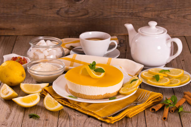 istock Lemon and mascarpone cheesecake. 1164191975