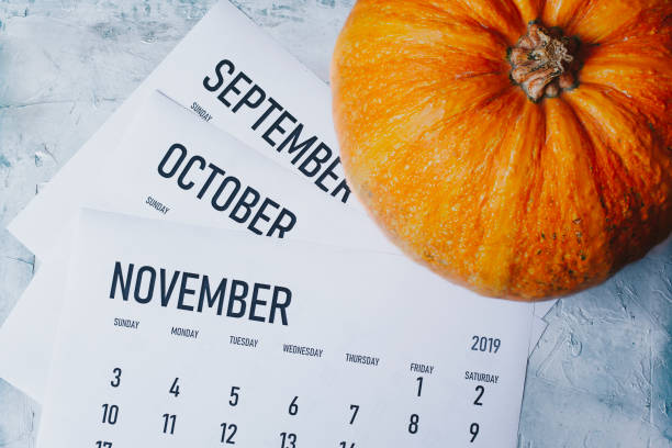 istock Autumn Months, Fall season concept 1164192250
