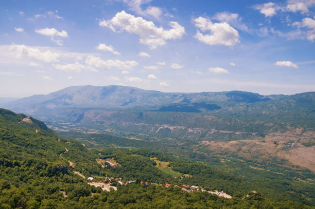 istock Montenegro, view from Ostrog Upper Monastery to Bjelopavlici plain 1164197111